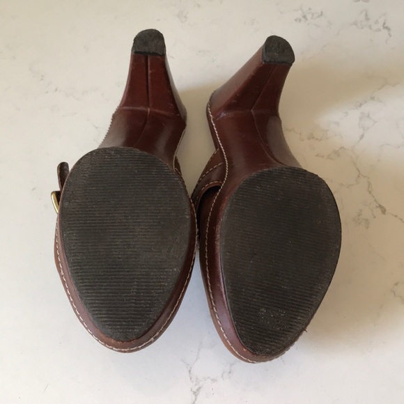 Y2K Vintage Coach Candace leather heel mule Clog - Picture 8 of 10